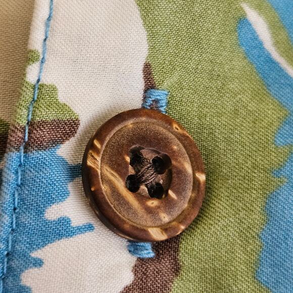 Patagonia Pataloha Hawaiian Shirt Tropical Button-Up | Men's XL | FLAWS - Picture 15 of 16